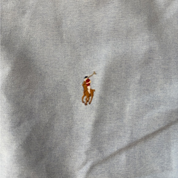 Blue Label Ralph Lauren Blue Button down Shirt Classic Fit size XL - Picture 7 of 10